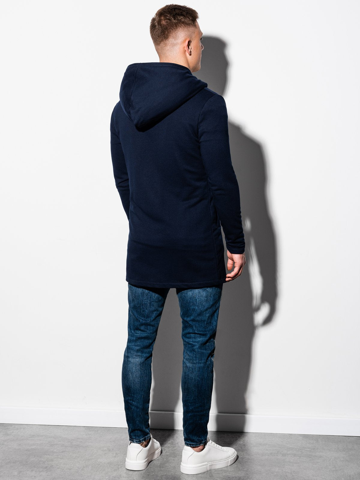 Men's sweatshirt zip hooded Hugo UrbanX navy-UHXE-M-Urbanheer