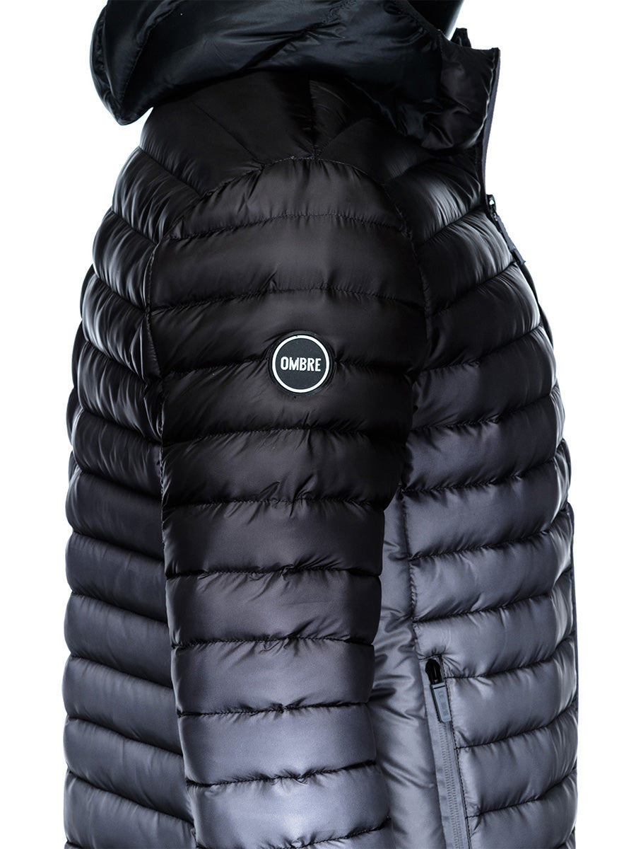 Men's quilted winter jacket Avalanche black-gray-UHXE-S-Urbanheer