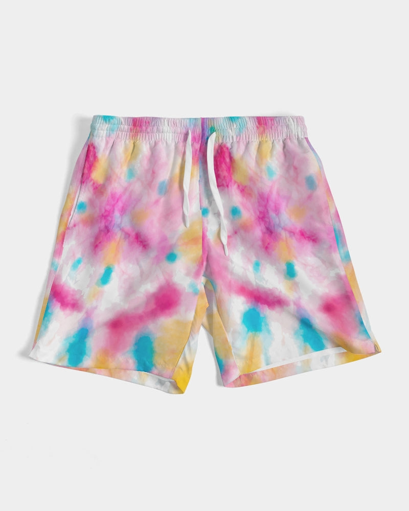 Tie-Dye-For 7" Classic Men Swim Trunk-Kin Custom-XS-Urbanheer
