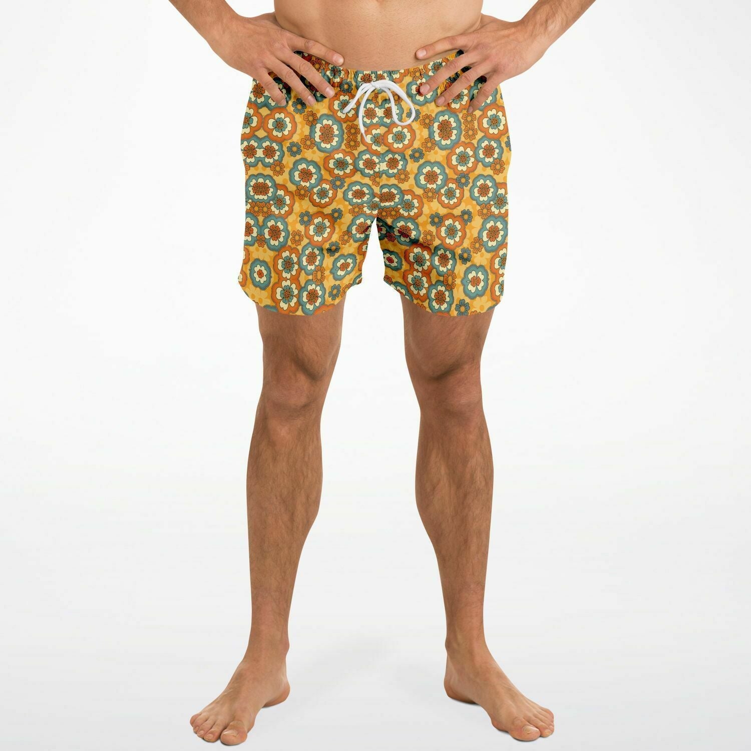 Groovy 5.5" Men Swim Shorts-Subliminator-XS-Urbanheer