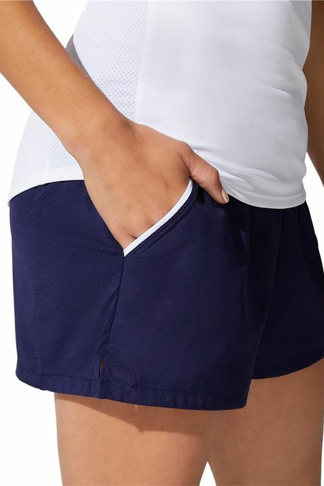 Sports Shorts for Women Asics Court Dark blue-Asics-Urbanheer