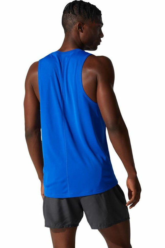 Tank Top Men Asics Core Singlet Blue-Sports | Fitness > Running and Athletics > Running and athletics t-shirts-Asics-Urbanheer