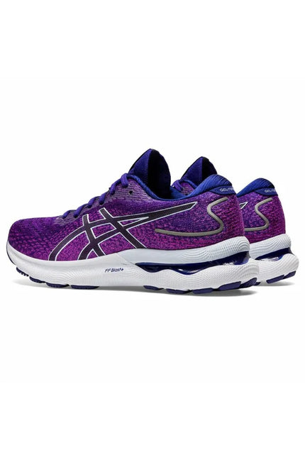 Running Shoes for Adults Asics Gel-Nimbus 24 Purple Lady-Asics-Urbanheer