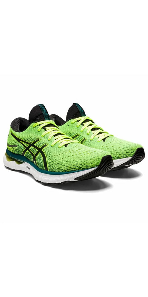 Running Shoes for Adults Asics Gel-Nimbus 24 Lime green-Asics-Urbanheer