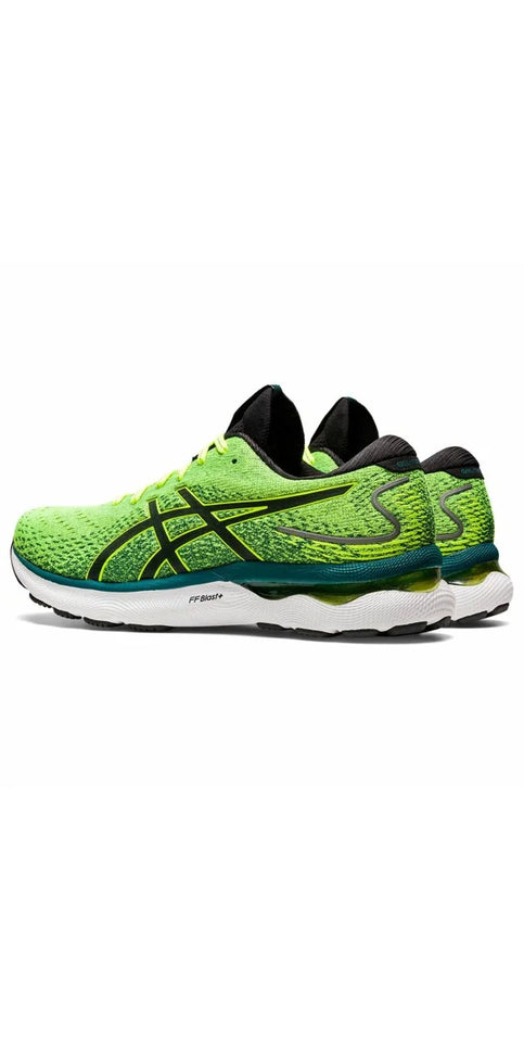 Running Shoes for Adults Asics Gel-Nimbus 24 Lime green-Asics-Urbanheer