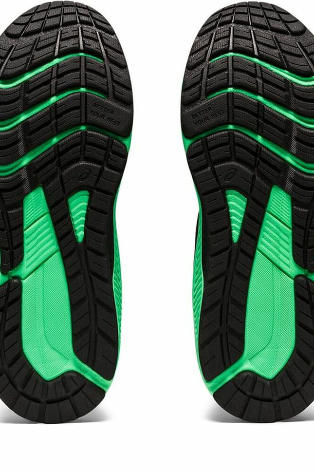 Running Shoes For Kids Asics Gt-1000 11 Black/Green Black-Asics-Urbanheer