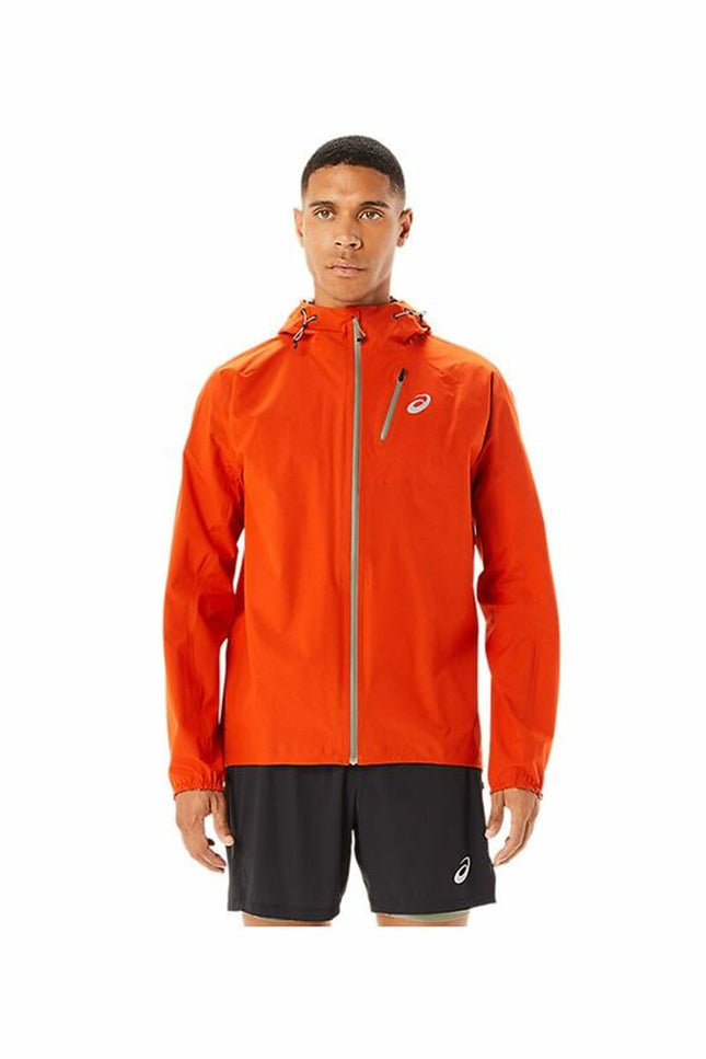 Men's Sports Jacket Asics Fujitrail Orange-Clothing - Men-Asics-Urbanheer