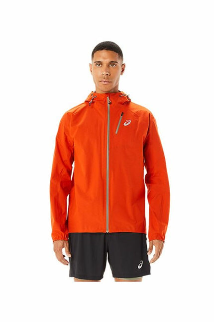 Men's Sports Jacket Asics Fujitrail Orange-Clothing - Men-Asics-Urbanheer