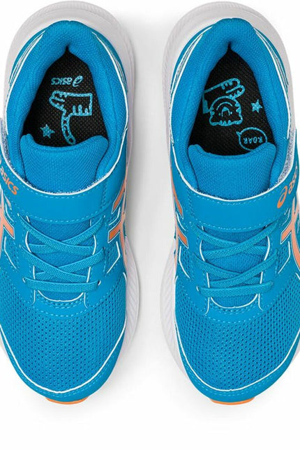 Running Shoes for Kids Asics Jolt 4 GS Blue-Asics-Urbanheer