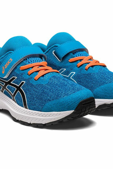 Running Shoes For Kids Asics Gt-1000 11 Blue-Asics-27-Urbanheer