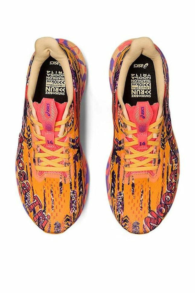 Running Shoes for Adults Asics Noosa Tri 14 Lady Orange-Asics-Urbanheer