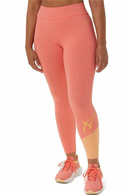 Sport leggings for Women Asics Tiger Pink-Asics-Urbanheer