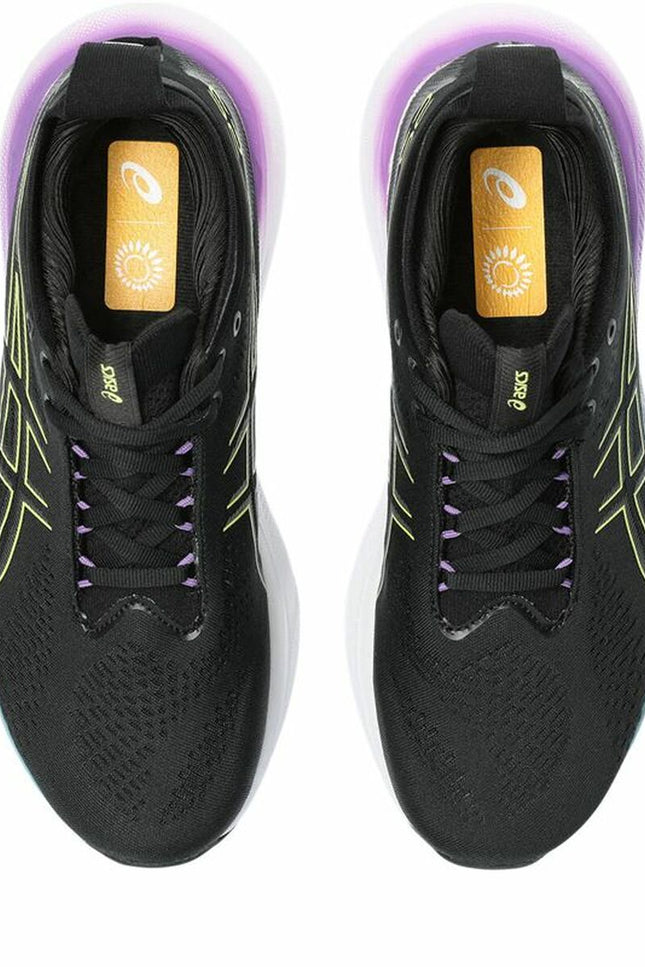 Running Shoes For Adults Asics Gel-Nimbus 25 Lady Black-Sports | Fitness > Running and Athletics > Running shoes-Asics-37.5-Urbanheer