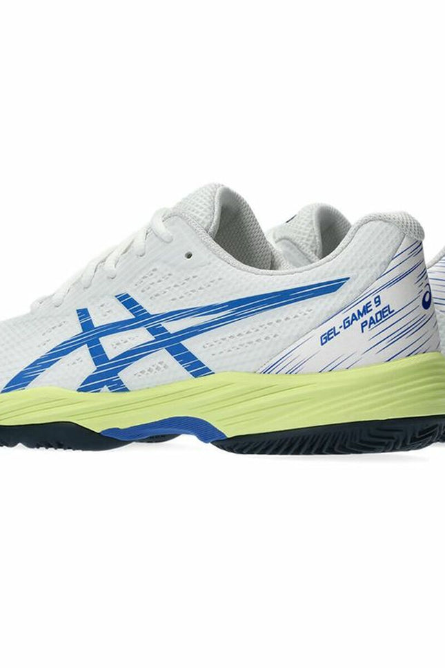 Adult's Padel Trainers Asics Gel-Game 9 Men White-Sports | Fitness > Tennis and Padel > Tennis and padel shoes-Asics-Urbanheer