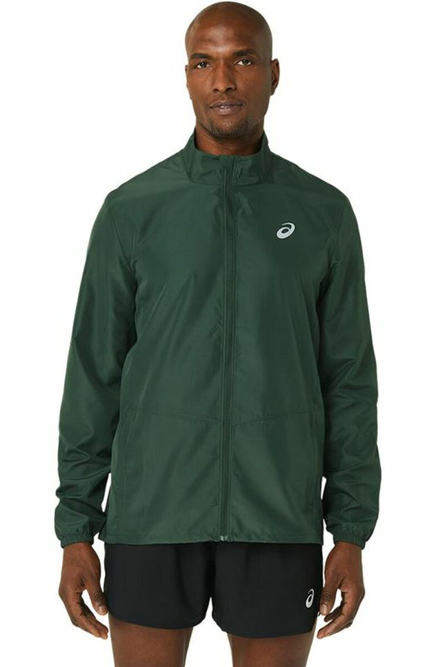 Men'S Sports Jacket Asics Core Green-Sports | Fitness > Running and Athletics > Running and athletics sweatshirts-Asics-Urbanheer