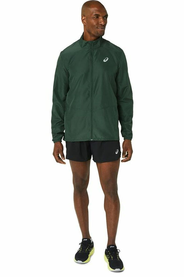 Men'S Sports Jacket Asics Core Green-Sports | Fitness > Running and Athletics > Running and athletics sweatshirts-Asics-Urbanheer