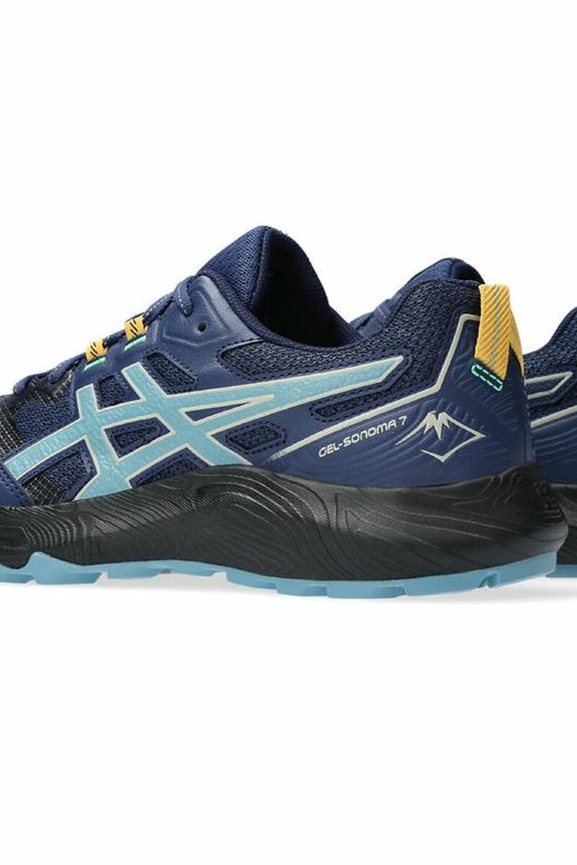 Running Shoes for Adults Asics Gel-Sonoma 7 Men Dark blue-Sports | Fitness > Vehicle Accessories > Racing clothing and accessories-Asics-45-Urbanheer