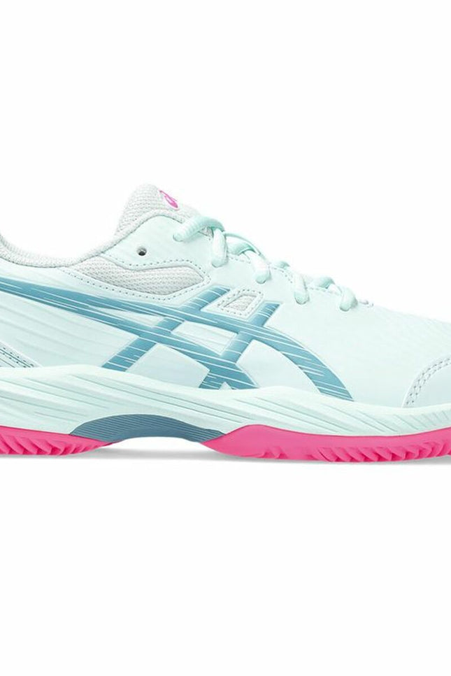 Children'S Padel Trainers Asics Gel-Game 9 Light Blue-Sports | Fitness > Tennis and Padel > Tennis and padel shoes-Asics-Urbanheer
