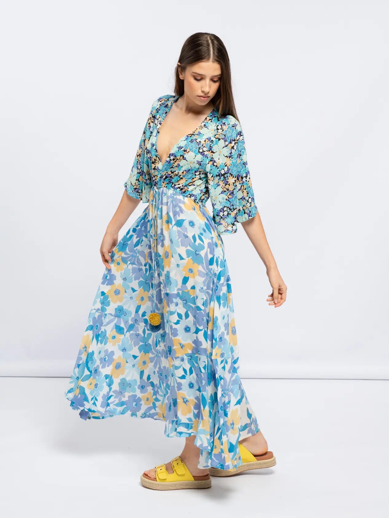 Elegant Double-Breasted Dress-Dresses-SMF-S-Urbanheer