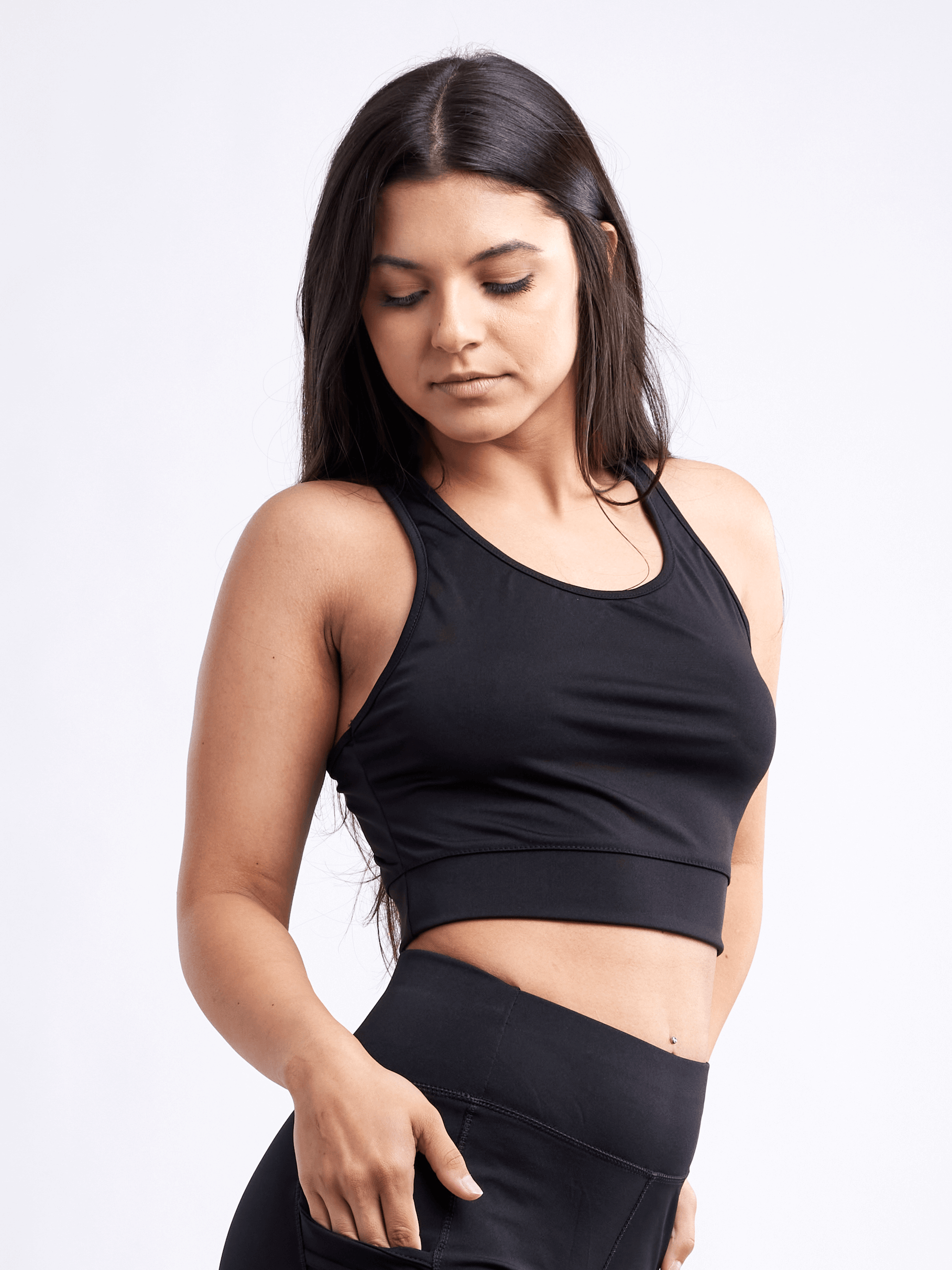 Racerback Lightweight Training Crop Tank Top-JupiterGear-Burgundy-Small / Medium-Urbanheer