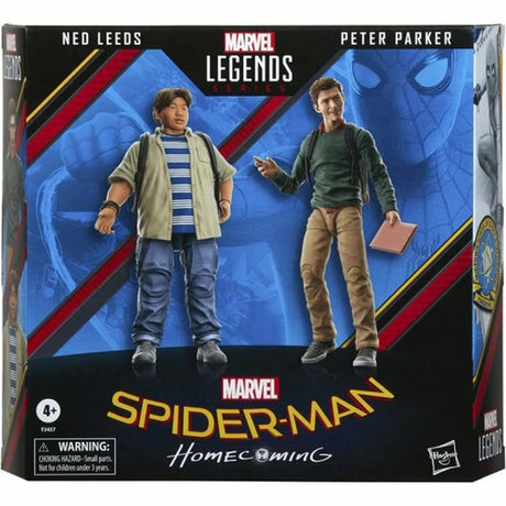 Action Figure Hasbro Legends Series Spider-Man 60th Anniversary Peter Parker & Ned Leeds-0