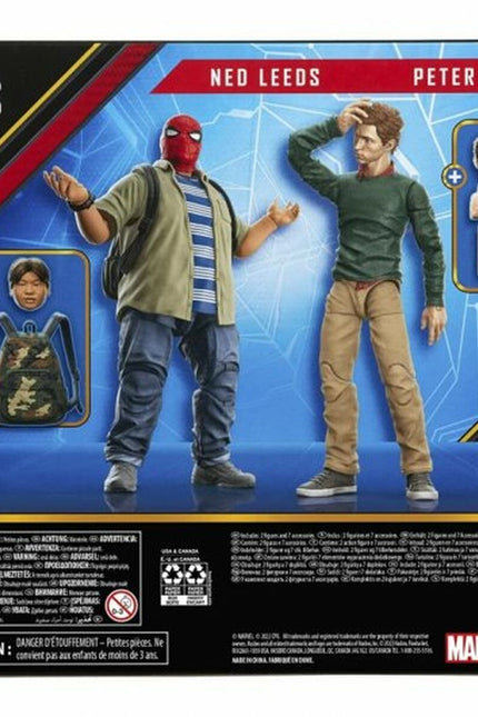 Action Figure Hasbro Legends Series Spider-Man 60Th Anniversary Peter Parker & Ned Leeds-Hasbro-Urbanheer