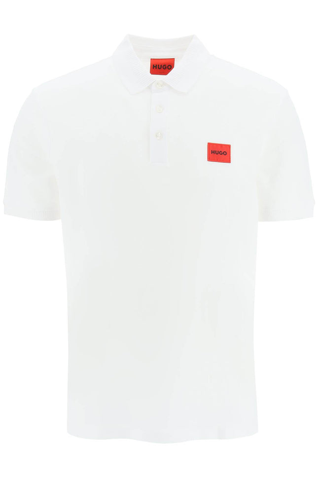 Hugo polo shirt with logo patch-Hugo-Urbanheer