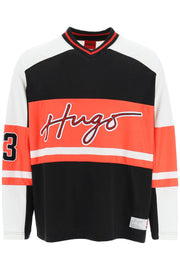 Hugo dalado mesh hockey sweatshirt-Hugo-S-Urbanheer