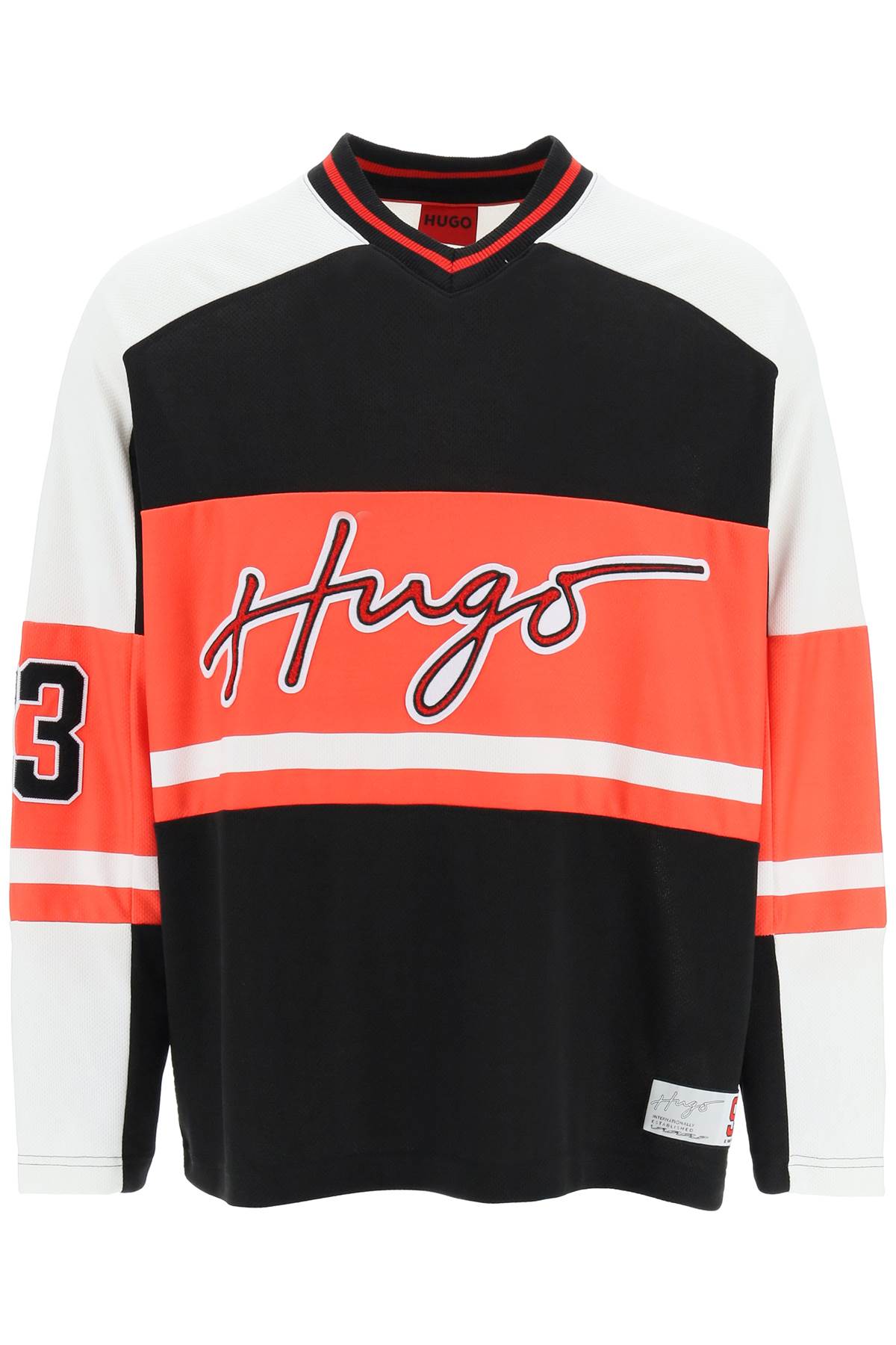 Hugo dalado mesh hockey sweatshirt-Hugo-S-Urbanheer