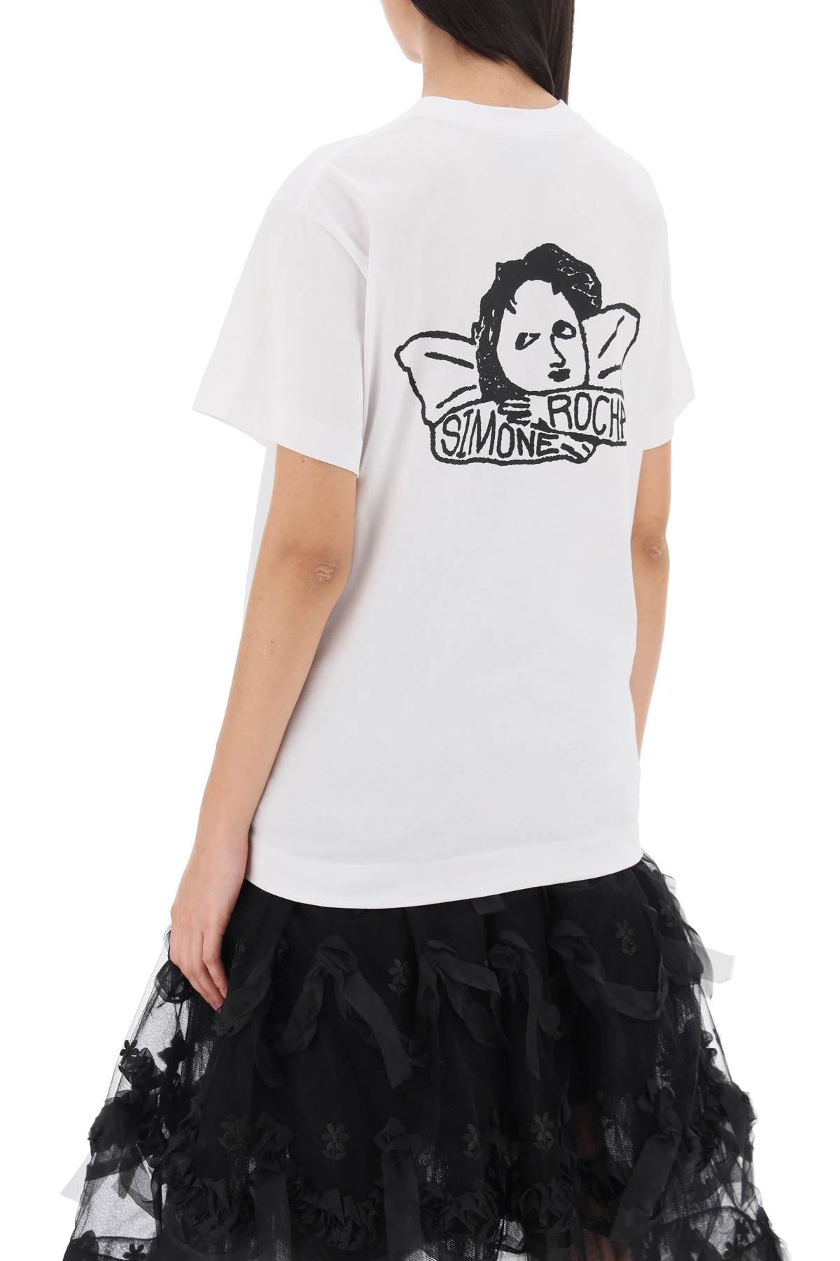 Simone rocha angel baby crewneck t-shirt-Simone Rocha-L-Urbanheer