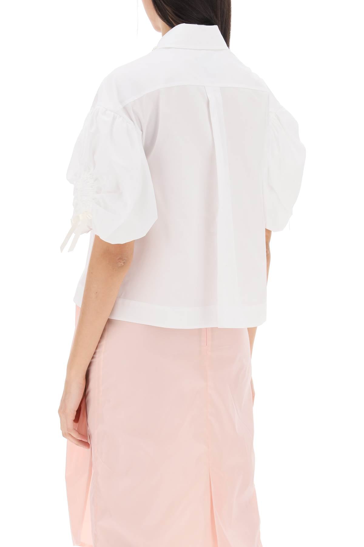 Simone rocha puff sleeve boxy shirt-Simone Rocha-6-Urbanheer