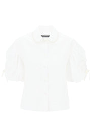 Simone rocha puff sleeve boxy shirt-Simone Rocha-6-Urbanheer