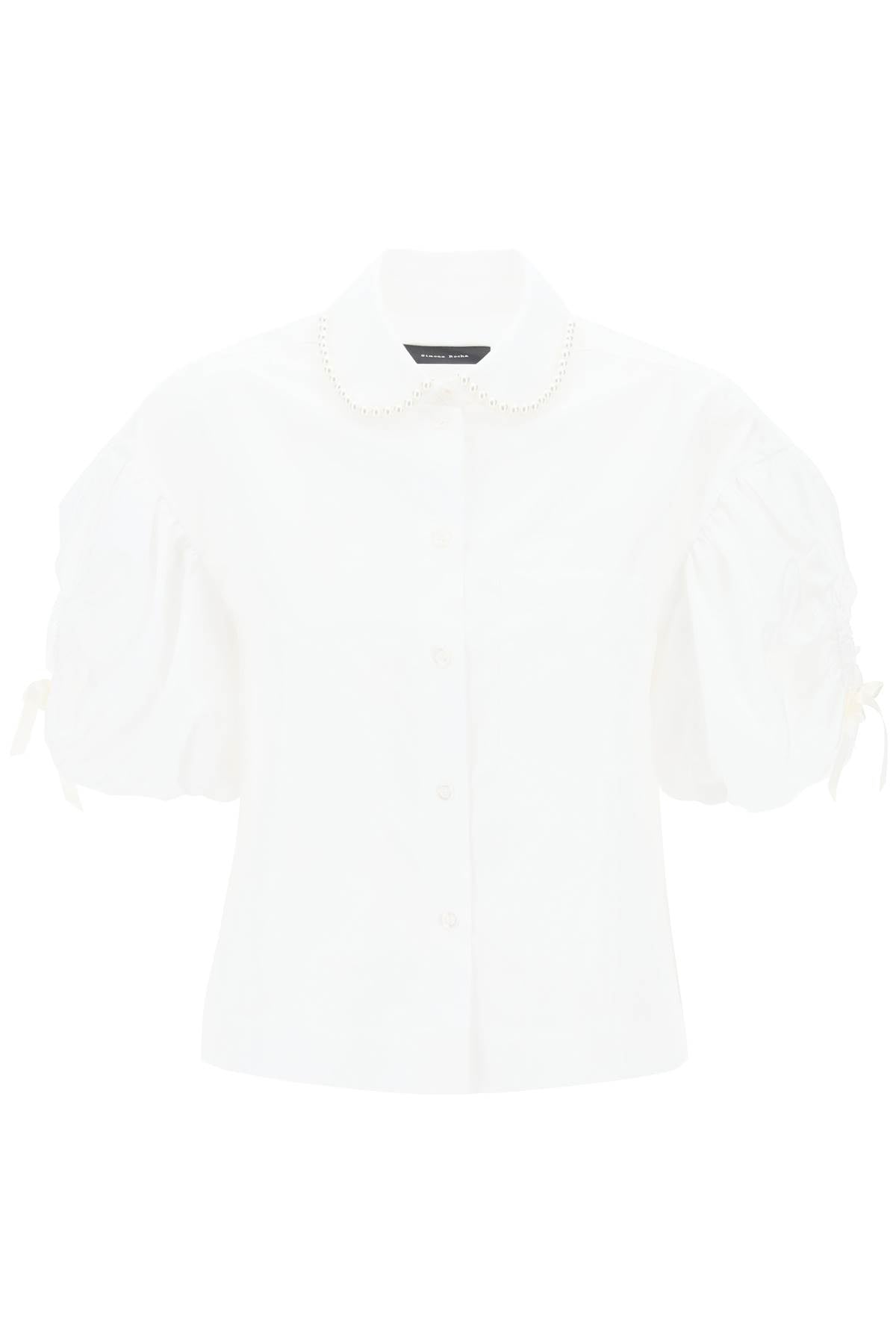 Simone rocha puff sleeve boxy shirt-Simone Rocha-6-Urbanheer