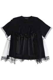 Simone rocha tulle top with lace and bows-Simone Rocha-M-Urbanheer