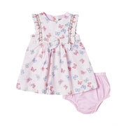 Butterfly Printed Dress Set.-Petit Confection-3M-Urbanheer