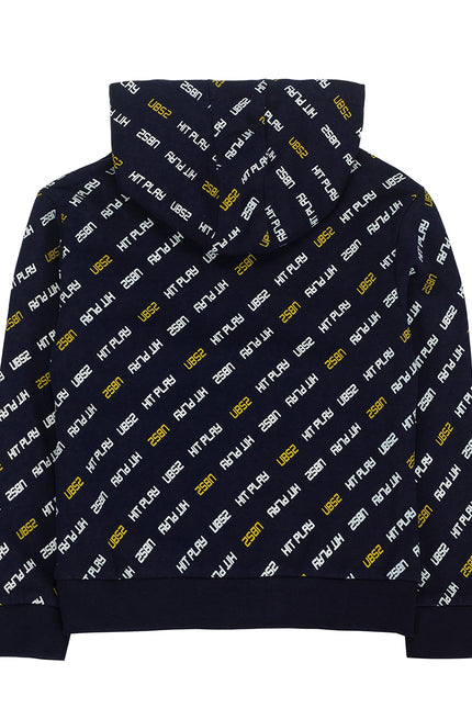 Ubs2 Boy'S Navy Blue Cotton Fleece Sweatshirt-UBS2-Urbanheer