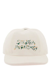 Stella Mccartney Baseball Cap With Embroidered Logo-Stella McCartney-57-Urbanheer
