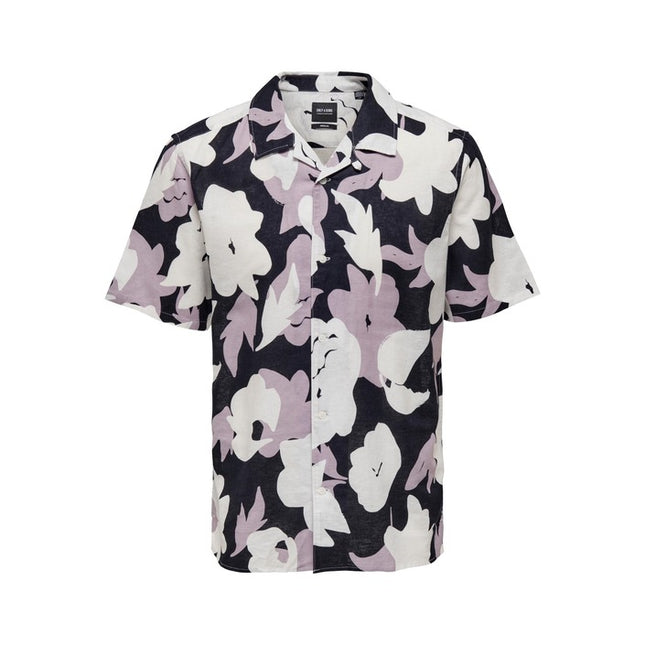 Only & Sons Men Shirt-Only & Sons-liliac-XS-Urbanheer