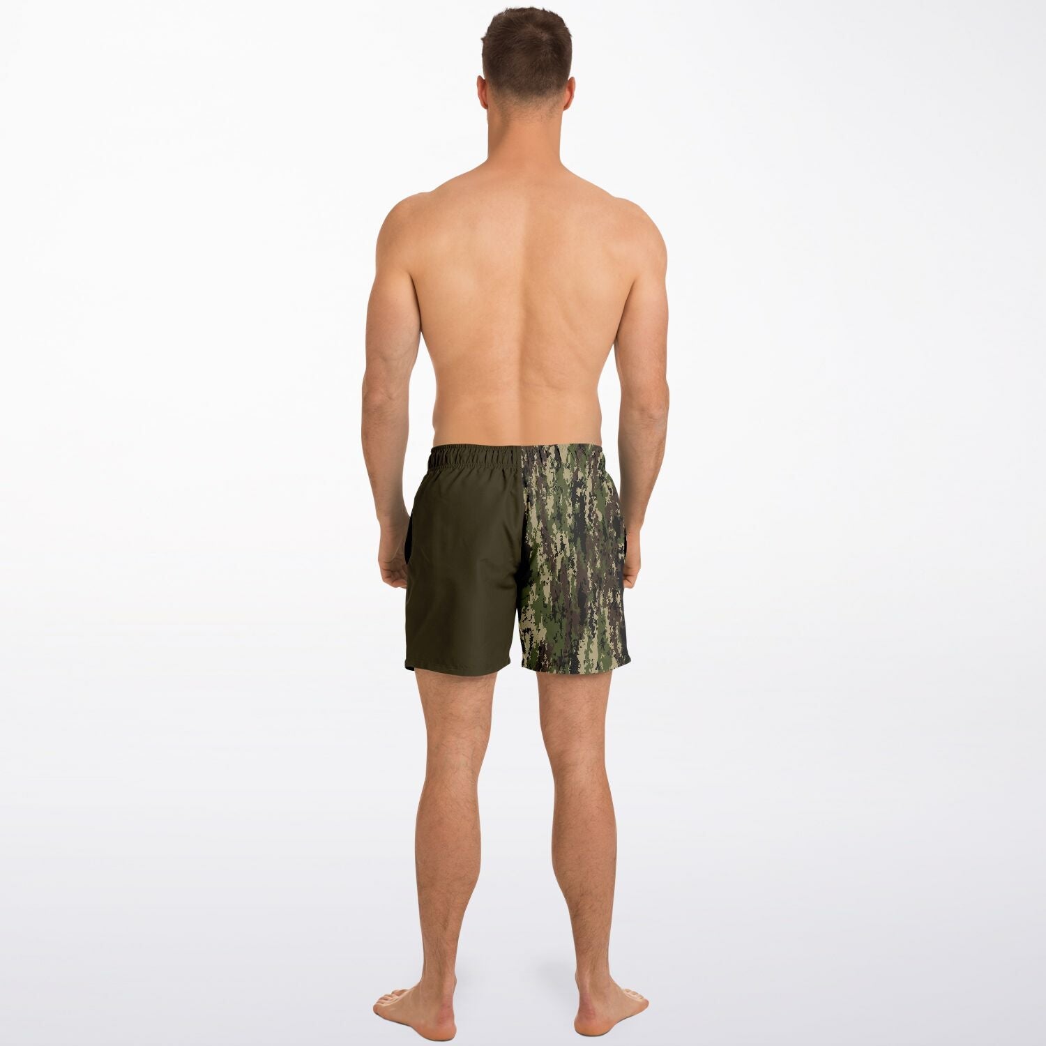 Graphic Camo 5.5" Men Swim Shorts-Subliminator-XS-Urbanheer