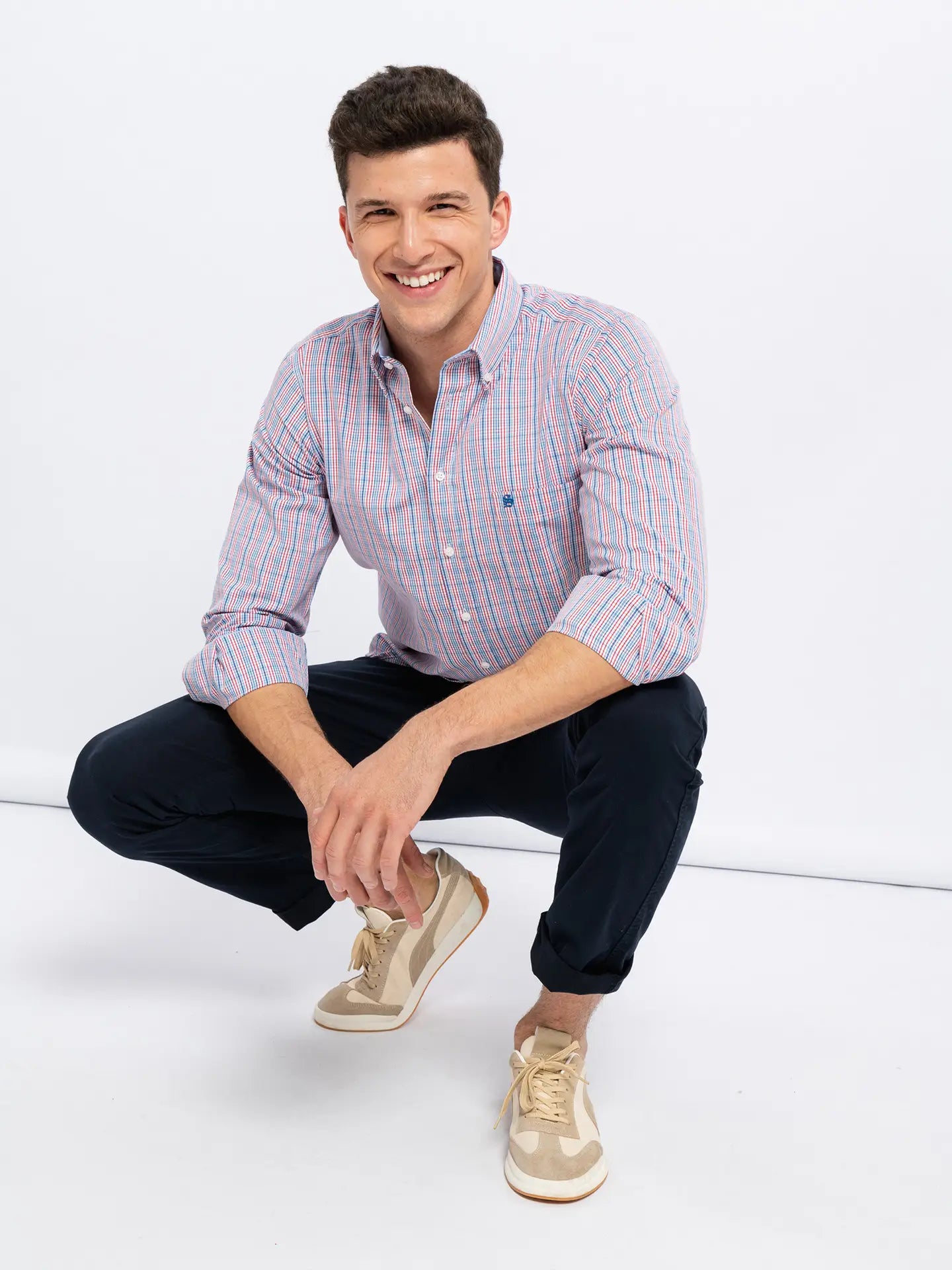 Smf Check Shirt-Dresses-SMF-S-Urbanheer