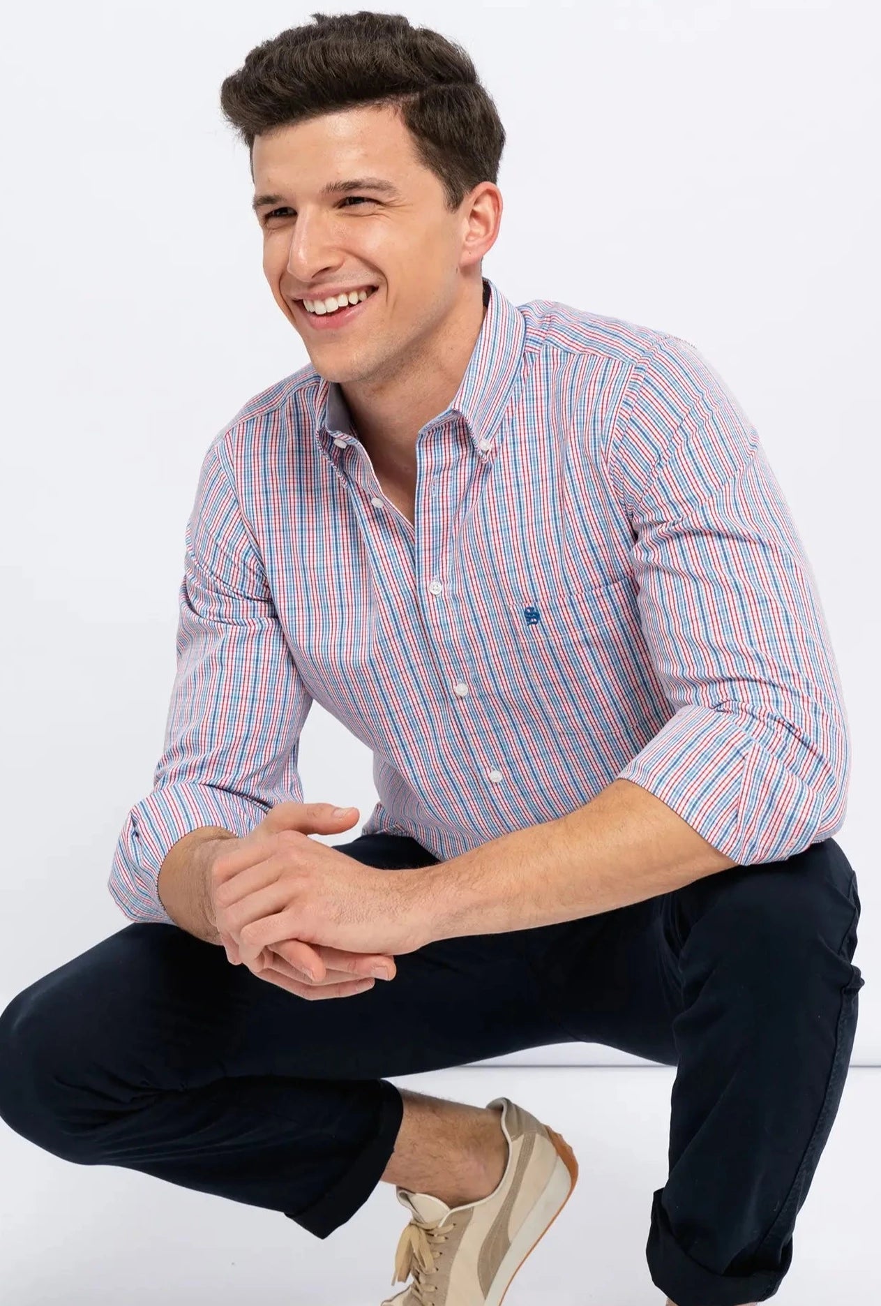 Smf Check Shirt-Dresses-SMF-S-Urbanheer