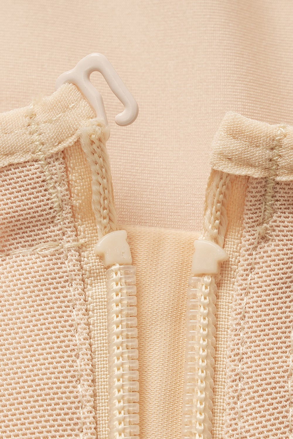 Full Size Side Zipper Under-Bust Shaping Bodysuit-Street 360-Black-S-Urbanheer