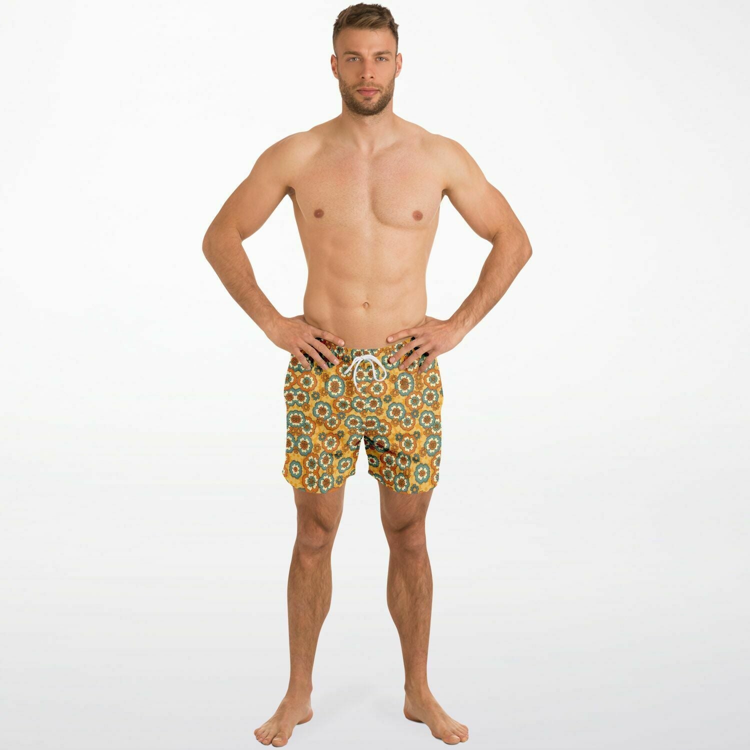 Groovy 5.5" Men Swim Shorts-Subliminator-XS-Urbanheer