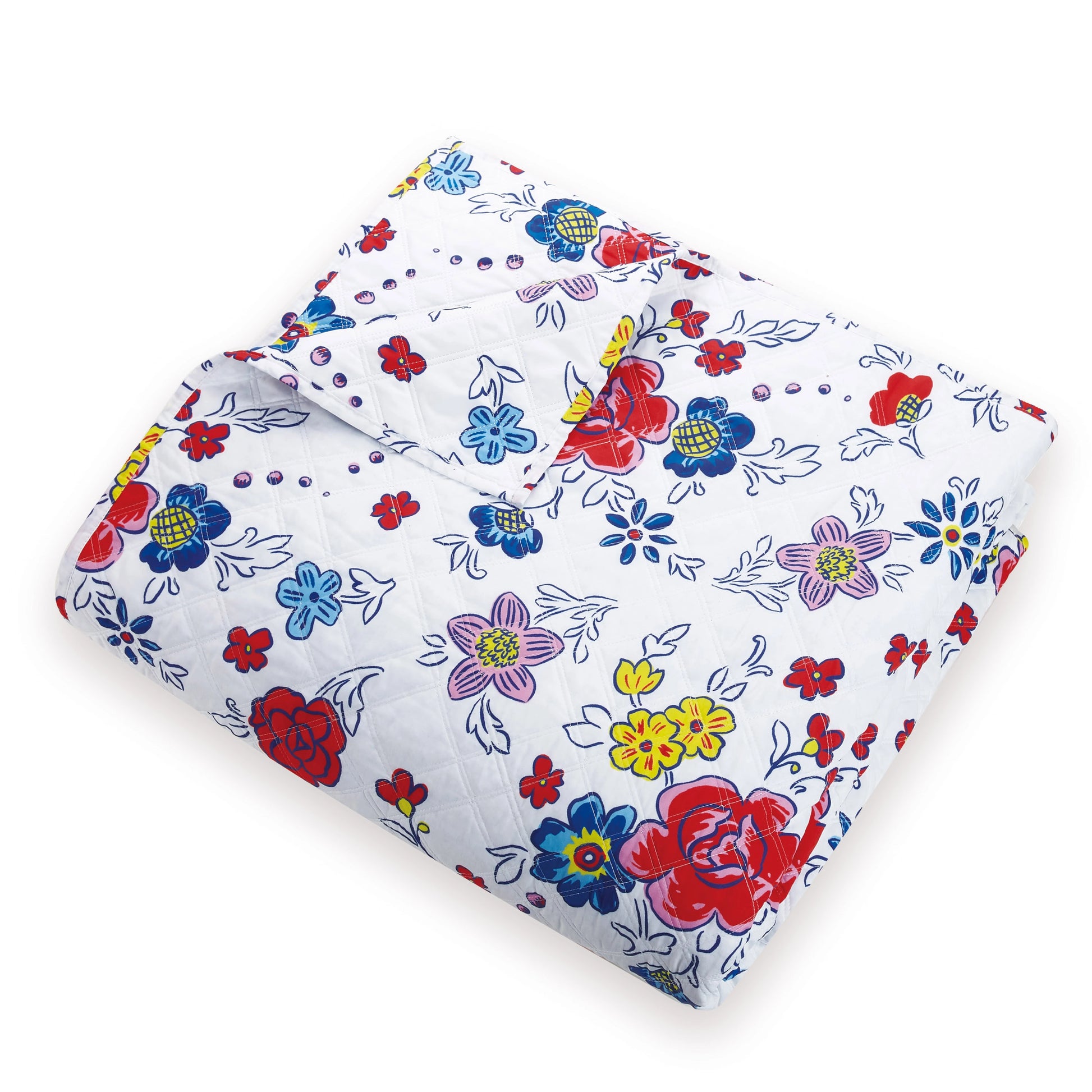 Flower Patch Quilt Set by Makers Collective.-peking handicraft-Twin/Twin xl-Urbanheer