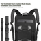 Tactical Military 25L Molle Backpack-JupiterGear-Black-Urbanheer