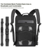 Tactical Military 25L Molle Backpack-JupiterGear-Black-Urbanheer
