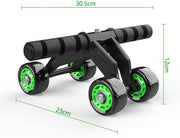 Ab Roller Wheel Abdominal Exercise Set Home Workout Equipment For Abdominal Core Strength Training Workout Fitness Equipment For Men Women-Fulfillment Center-Urbanheer