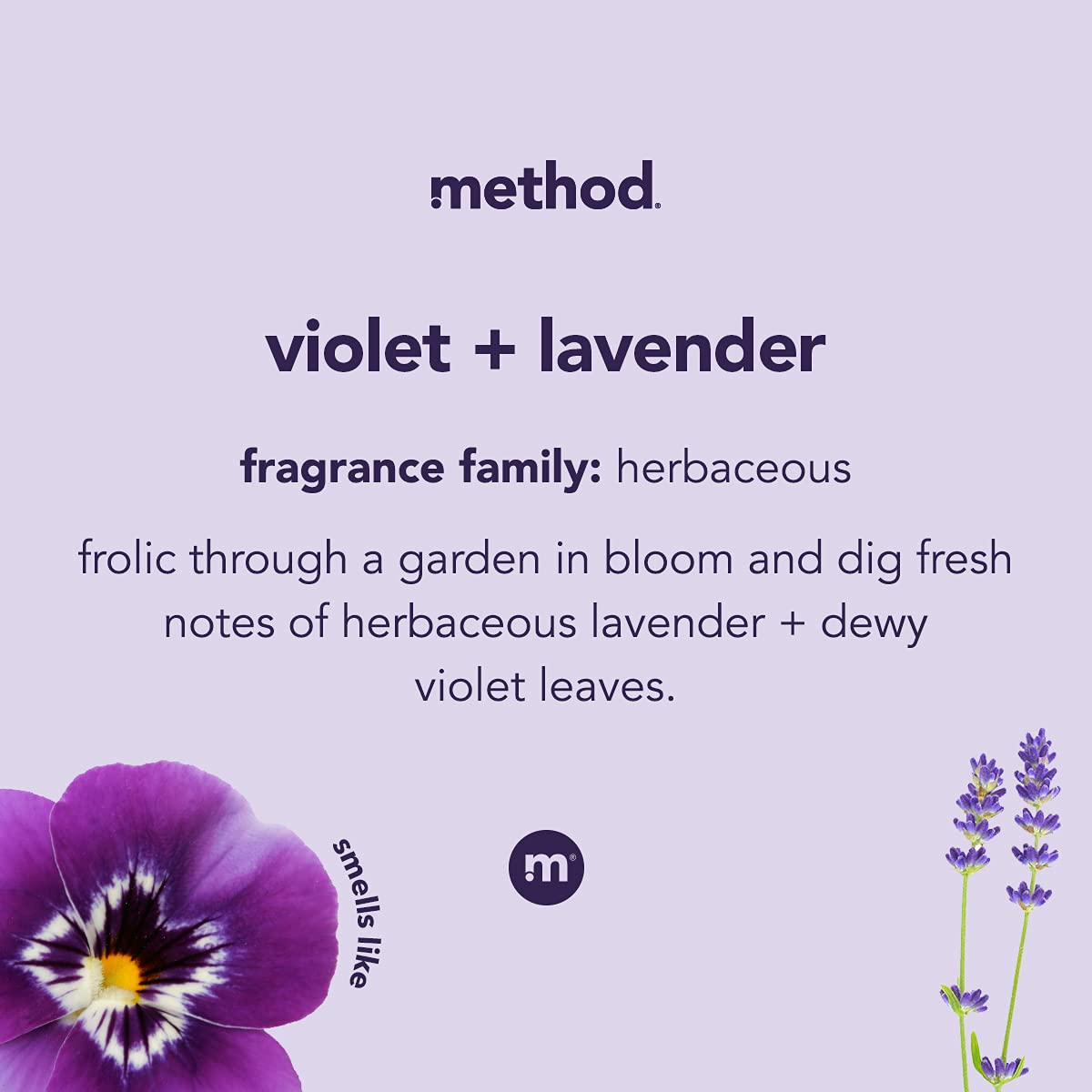 Method Premium Gel Hand Wash, Violet + Lavender, 12 Fl Oz (Pack Of 1) Packaging May Vary-Method-Urbanheer