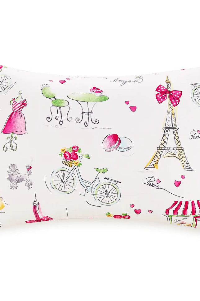 Pretty In Paris Comforter Set By Urban Playground-Peking Handicraft-Urbanheer