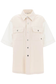 Stella Mccartney Short-Sleeved Denim Shirt-Stella McCartney-M-Urbanheer